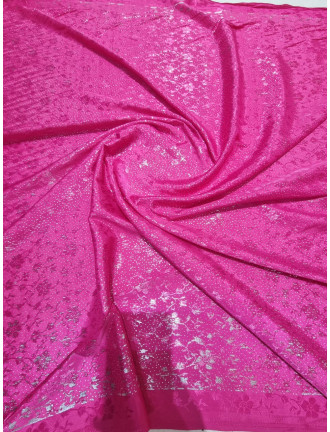 Jecard foil fabric 