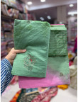 Chanderi work suit 