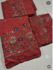 Chanderi tora suit 