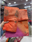 Chanderi work suit 