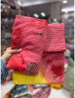 Chanderi work suit 