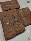 Chanderi tora suit 