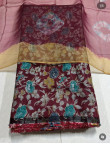 Mirror silk tora suit 