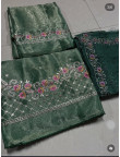 Shining fabric tora suit 