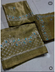 Shining fabric tora suit 
