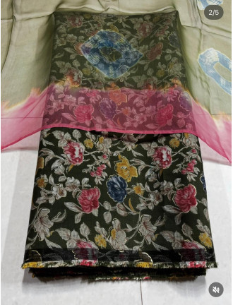 Mirror silk tora suit 