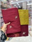 Chanderi cotton suit 