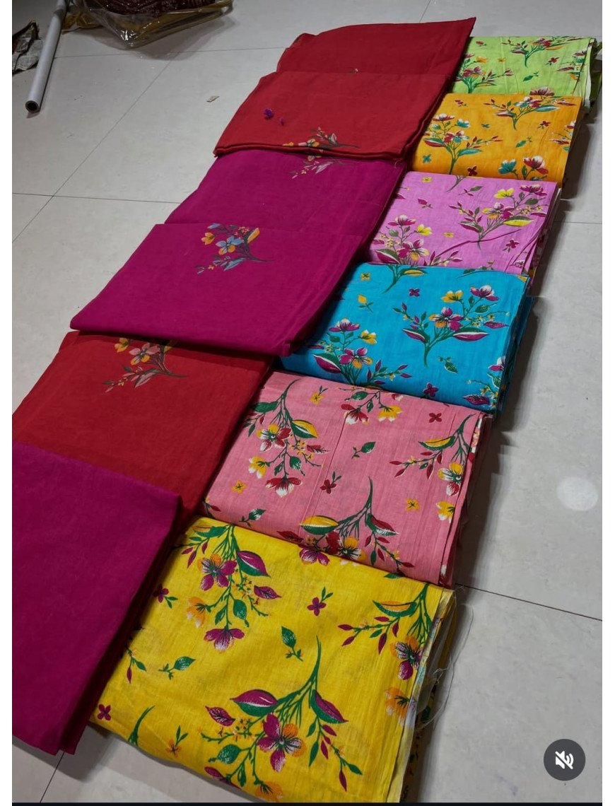 cotton fabric suit 