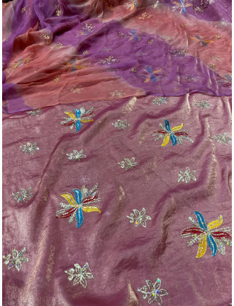 Fandy silk suit 