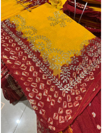 Cotton bandhej faamri