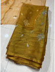 Crush fabric suit